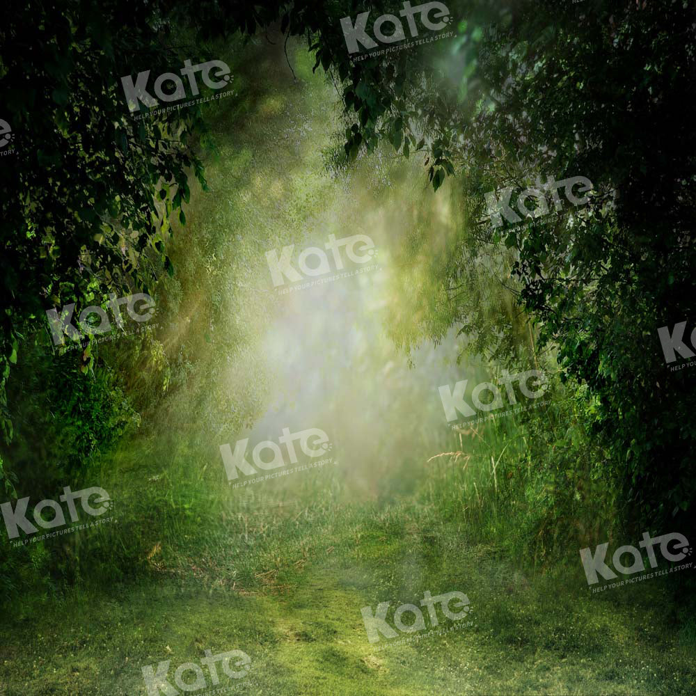 Kate Spring Forest Backdrop Green Designed by Chain Photography