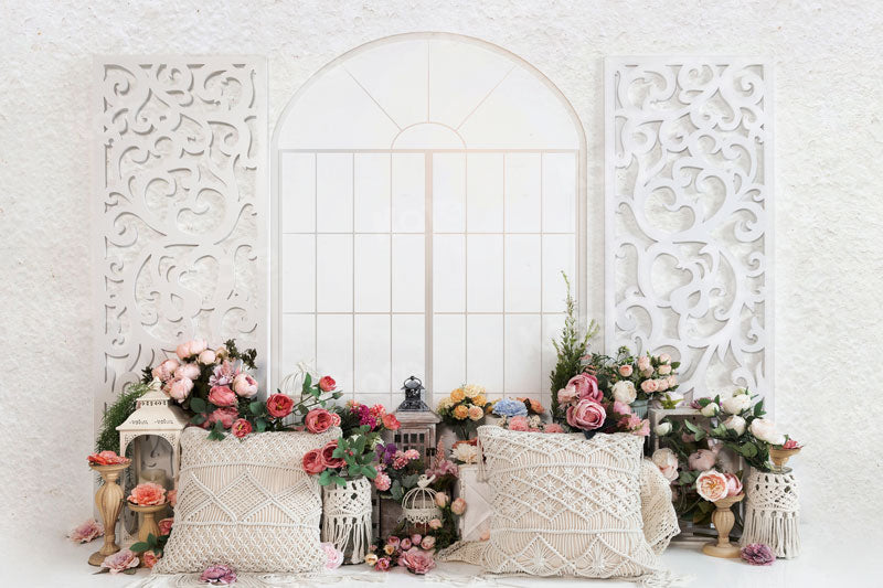Kate Spring Flower Backdrop Pillow for Photography - Kate Backdrop AU