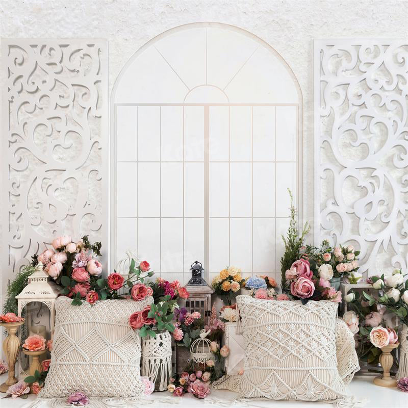 Kate Spring Flower Backdrop Pillow for Photography - Kate Backdrop AU
