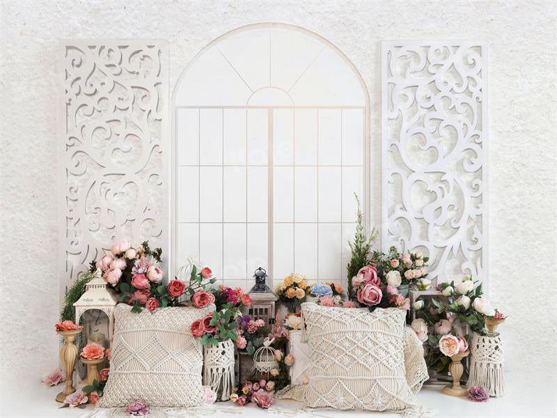 Kate Spring Flower Backdrop Pillow for Photography - Kate Backdrop AU