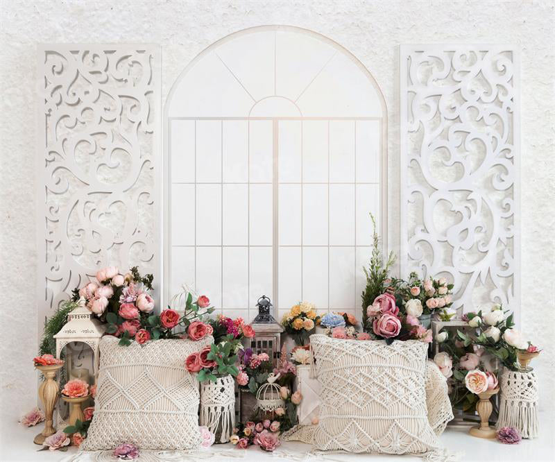 Kate Spring Flower Backdrop Pillow for Photography - Kate Backdrop AU
