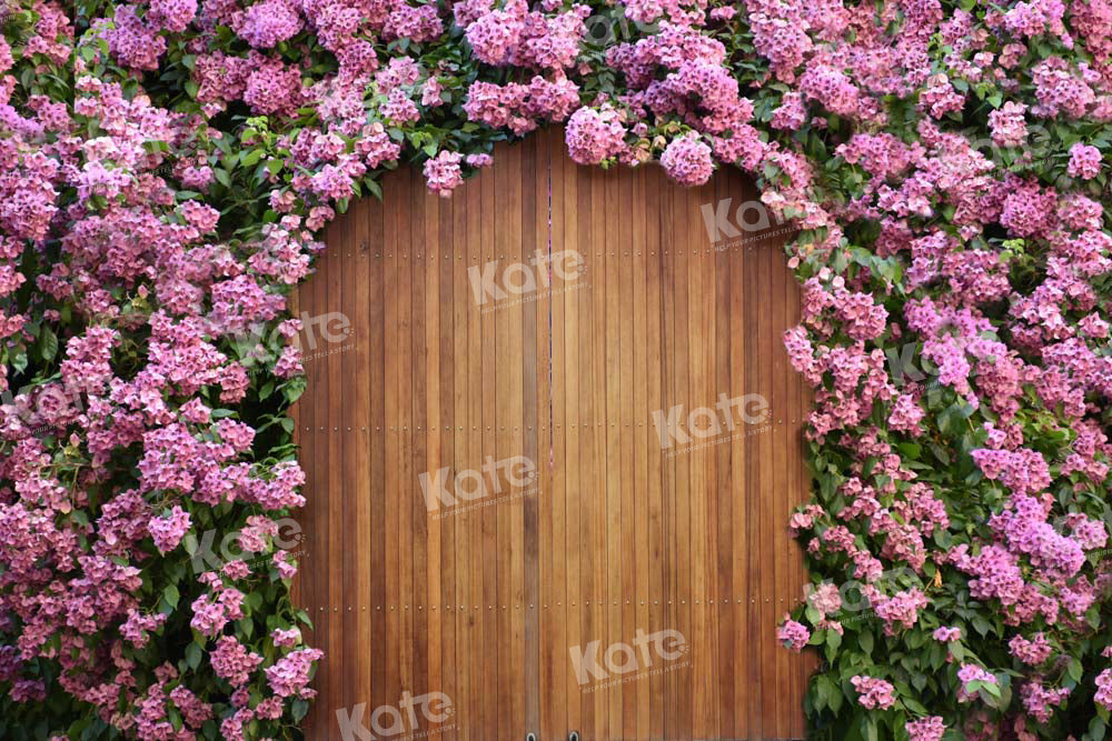 Kate Spring Flowers Wall Backdrop Door Designed by Chain Photography
