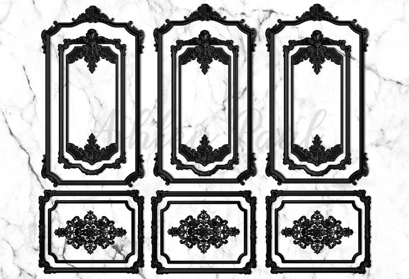 Kate Marble Wall Backdrop Designed by Ashley Paul - Kate Backdrop AU