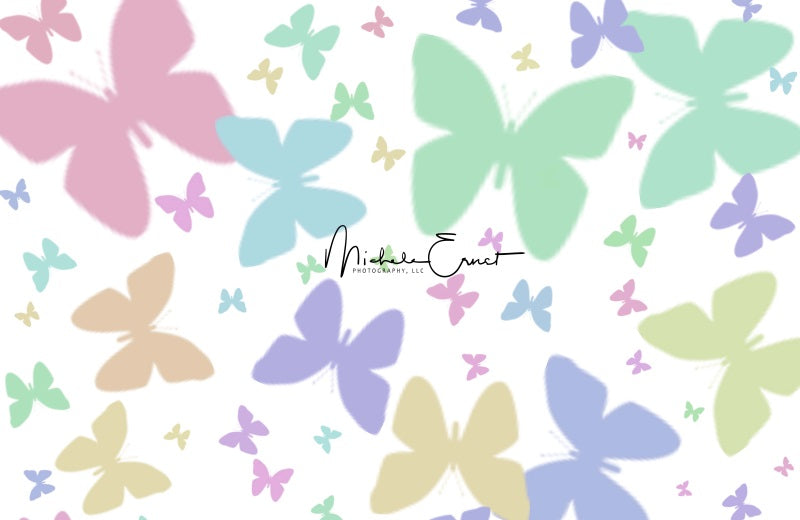 Kate Spring Butterfly Backdrop Designed By Michele Ernst Photography