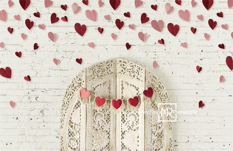 Kate Boho Valentine Headboard Backdrop Designed by Mandy Ringe Photography