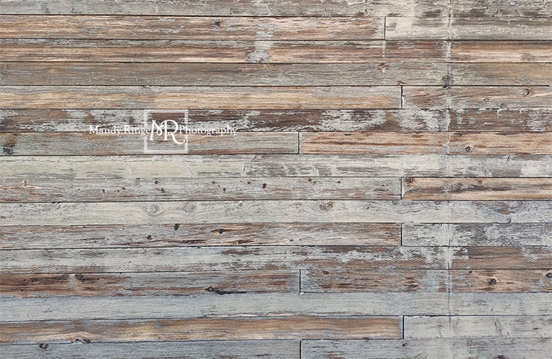 Kate Brown and Gray Textured Backdrop Horizontal Wood Designed by Mandy Ringe Photography