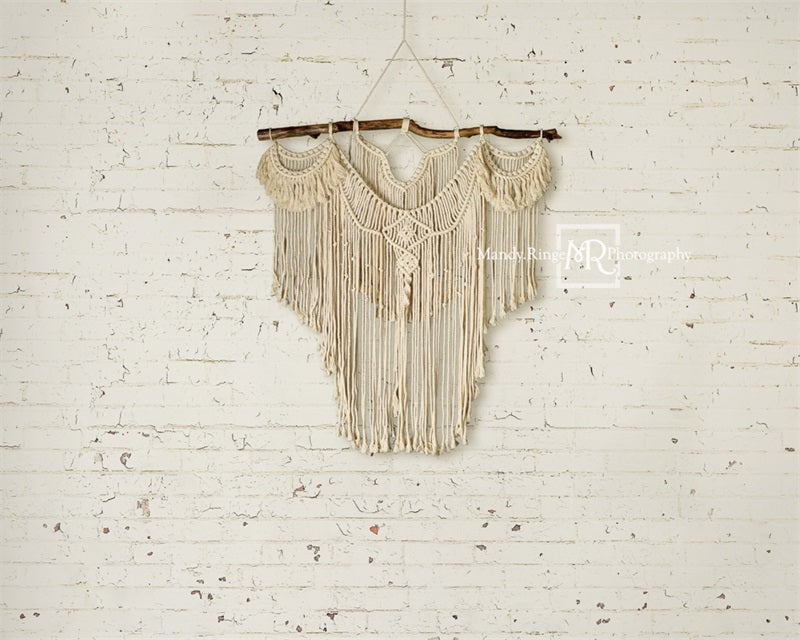 Kate Simple Macrame Wall Hanging Backdrop Designed by Mandy Ringe Photography - Kate Backdrop AU