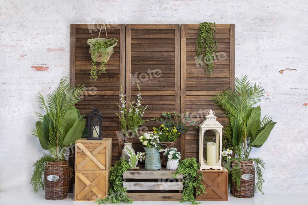 Kate Green Plant Screen Backdrop Spring Designed by Emetselch