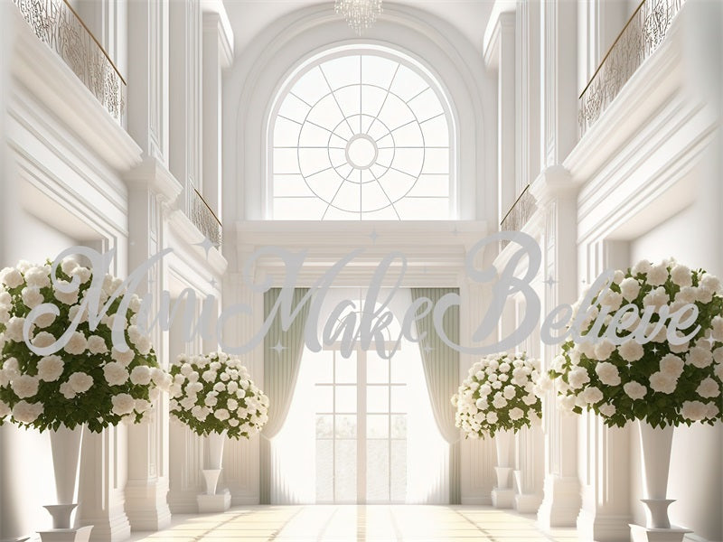 Kate Painted Church Backdrop Cathedral Wedding Baptism Designed by Mini MakeBelieve - Kate Backdrop AU