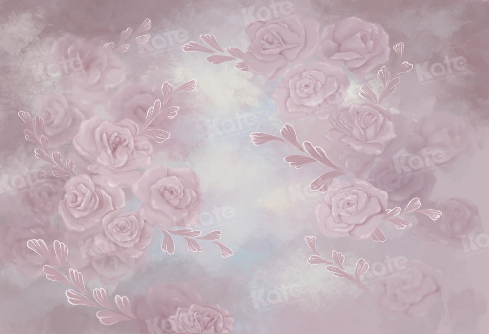 Kate Pink Romance Backdrop Portrait Flower Designed by GQ