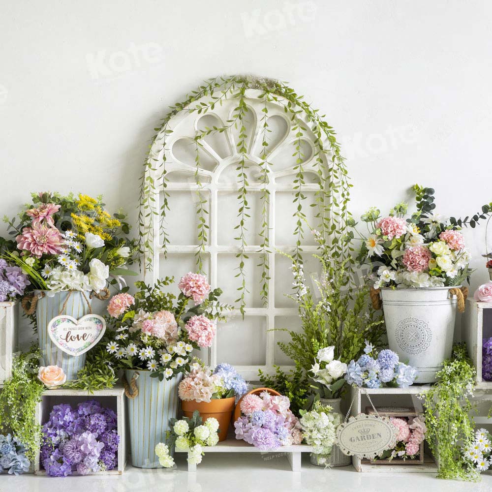 Kate Spring Flowers Backdrop Plant Designed by Emetselch