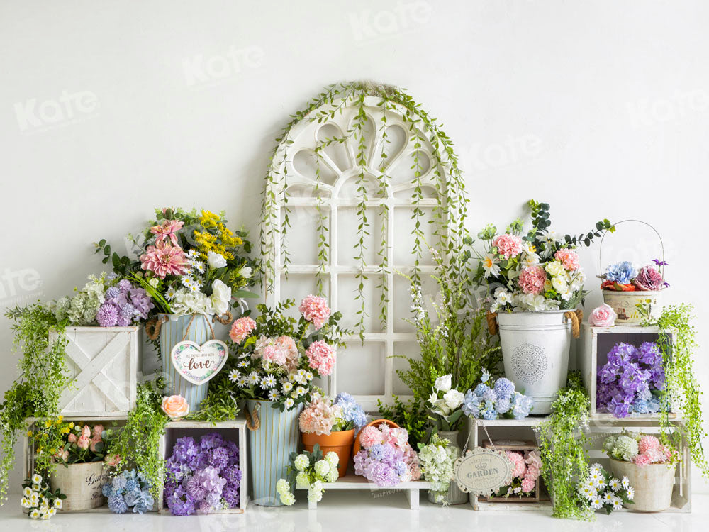 Kate Spring Flowers Backdrop Plant Designed by Emetselch