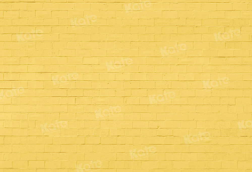 Kate Yellow Brick Wall Backdrop Designed by Chain Photography