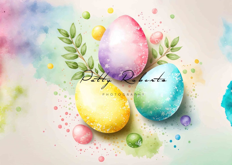 Kate Bright Easter Eggs Backdrop Designed by Patty Robertss - Kate Backdrop AU