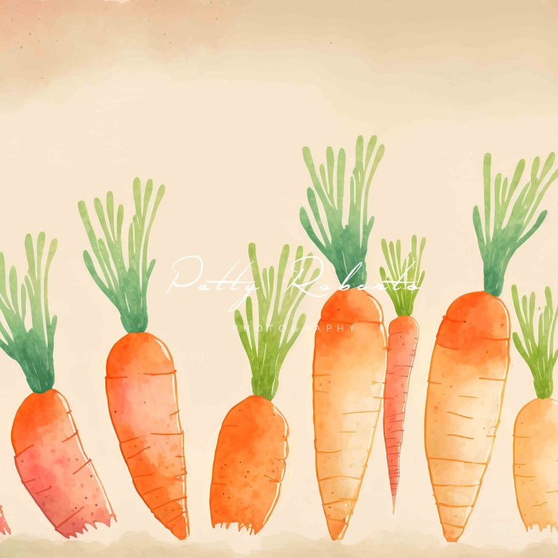 Kate Vintage Carrots Backdrop Designed by Patty Robertss - Kate Backdrop AU