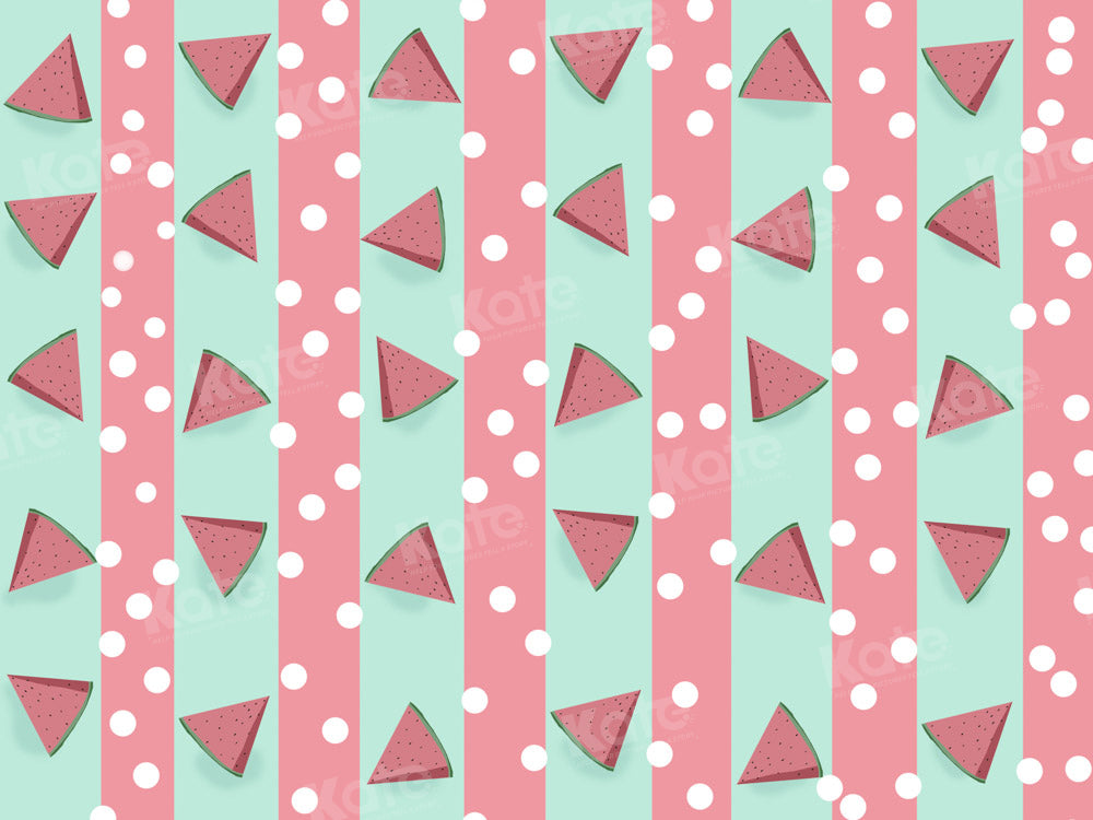 Kate Fresh Summer Watermelon Backdrop Designed by Chain Photography - Kate Backdrop AU
