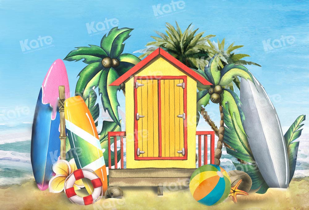 Kate Summer Beach Backdrop Designed by Emetselch - Kate Backdrop AU