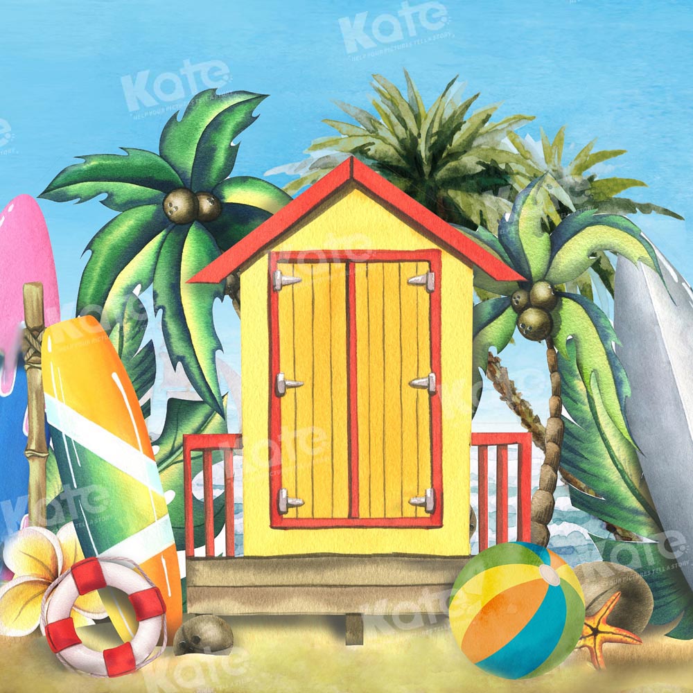 Kate Summer Beach Backdrop Designed by Emetselch - Kate Backdrop AU