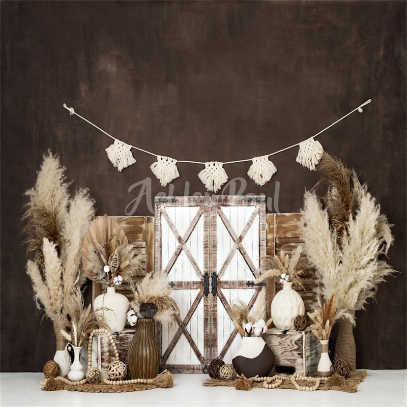 Kate Macrame Door Backdrop Autumn Boho Designed by Ashley Paul - Kate Backdrop AU