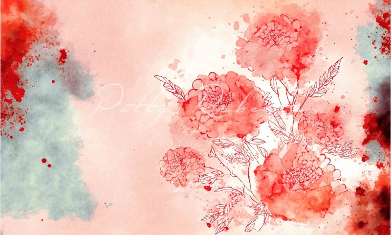 Kate Petals of Love Backdrop Fine Art Flower Designed by Patty Robertss