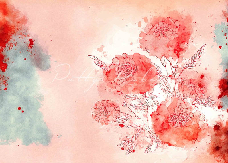 Kate Petals of Love Backdrop Fine Art Flower Designed by Patty Robertss