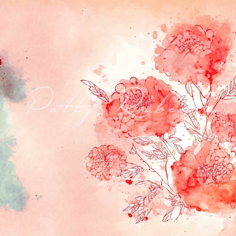 Kate Petals of Love Backdrop Fine Art Flower Designed by Patty Robertss