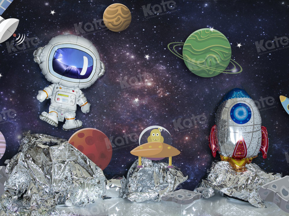 Kate Star Space Astronaut Backdrop for Photography - Kate Backdrop AU