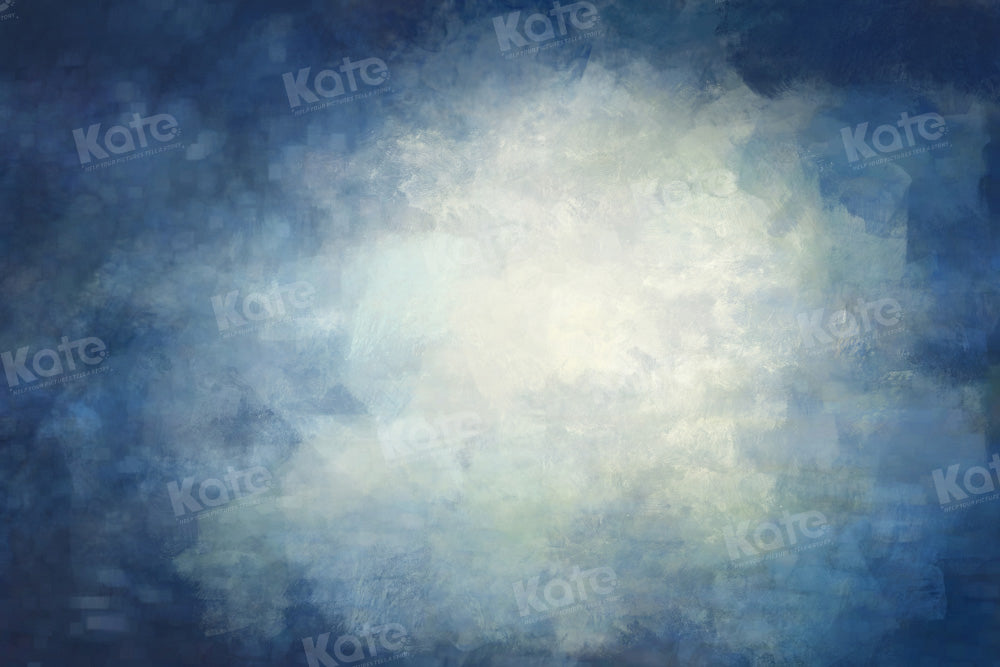 Kate Abstract Blue Backdrop Designed by GQ - Kate Backdrop AU
