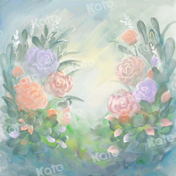 Kate Green Flower Fine Art Backdrop Designed by GQ