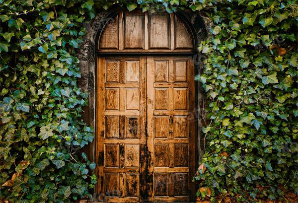 Kate Green Vines Plant Door Backdrop for Photography - Kate Backdrop AU