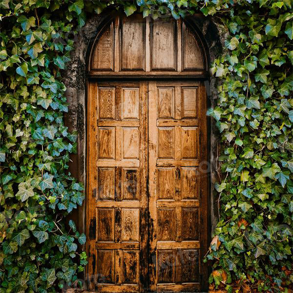 Kate Green Vines Plant Door Backdrop for Photography - Kate Backdrop AU