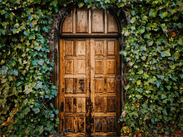 Kate Green Vines Plant Door Backdrop for Photography - Kate Backdrop AU