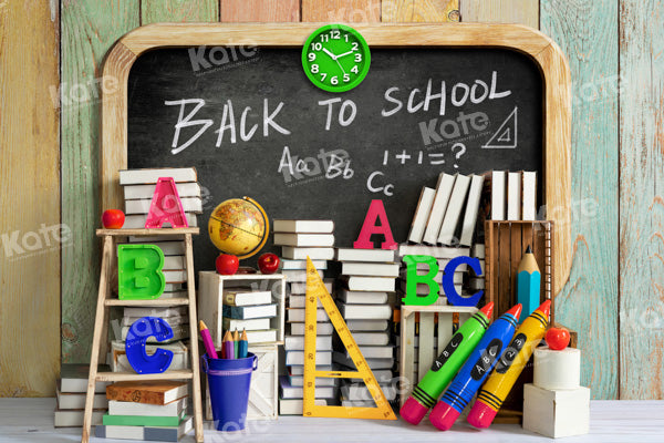 Kate Back to School Blackboard Backdrop Designed by Emetselch - Kate Backdrop AU