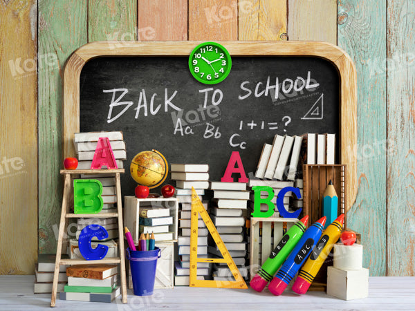Kate Back to School Blackboard Backdrop Designed by Emetselch - Kate Backdrop AU
