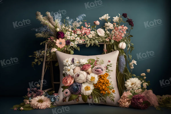 Kate Boho Vintage Flower Backdrop Designed by Chain Photography