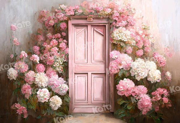 Kate Dream Flower Wall Door Backdrop Designed by Chain Photography - Kate Backdrop AU