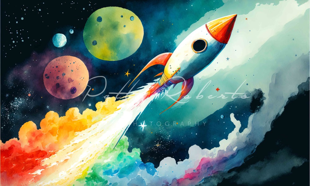 Kate Galactic Odyssey Backdrop Designed by Patty Robertss - Kate Backdrop AU