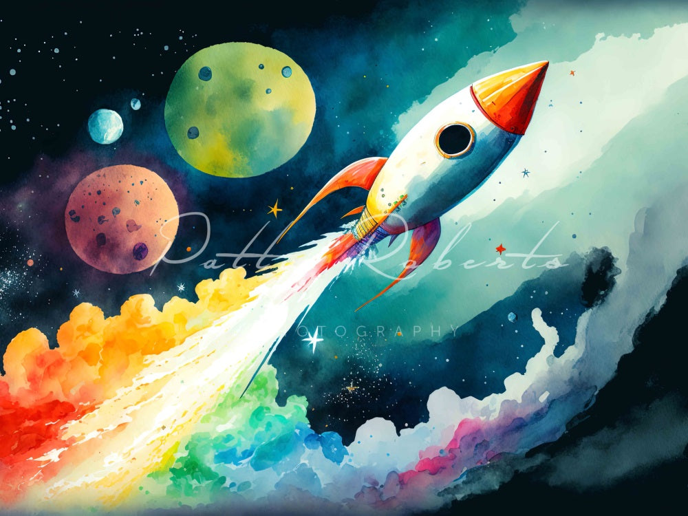 Kate Galactic Odyssey Backdrop Designed by Patty Robertss - Kate Backdrop AU