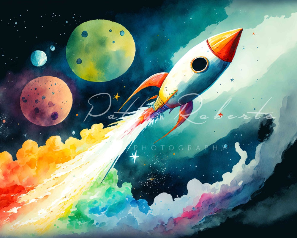 Kate Galactic Odyssey Backdrop Designed by Patty Robertss - Kate Backdrop AU