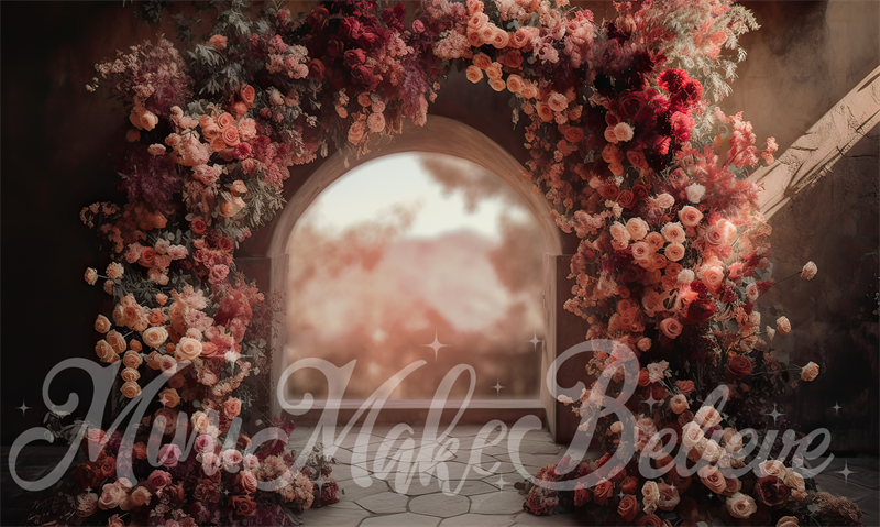 Kate Outdoor Rose Backdrop Patio Wedding Birthday Celebration Designed by Mini MakeBelieve - Kate Backdrop AU