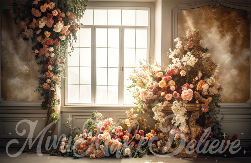 Kate Rose Room Backdrop Birthday Wedding Celebration Designed by Mini MakeBelieve - Kate Backdrop AU