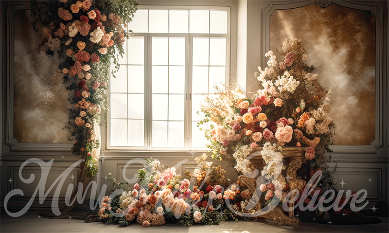 Kate Rose Room Backdrop Birthday Wedding Celebration Designed by Mini MakeBelieve - Kate Backdrop AU