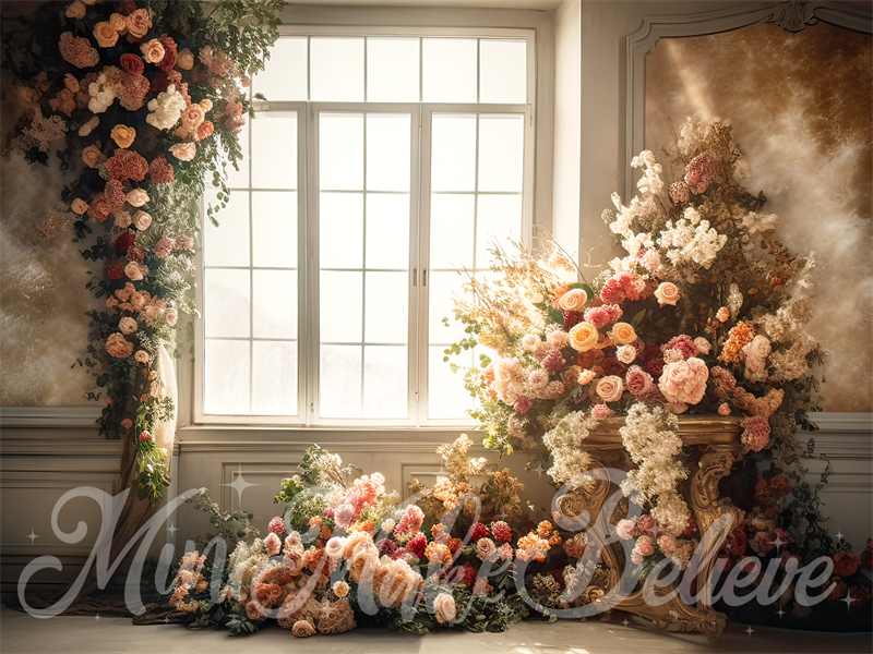 Kate Rose Room Backdrop Birthday Wedding Celebration Designed by Mini MakeBelieve - Kate Backdrop AU