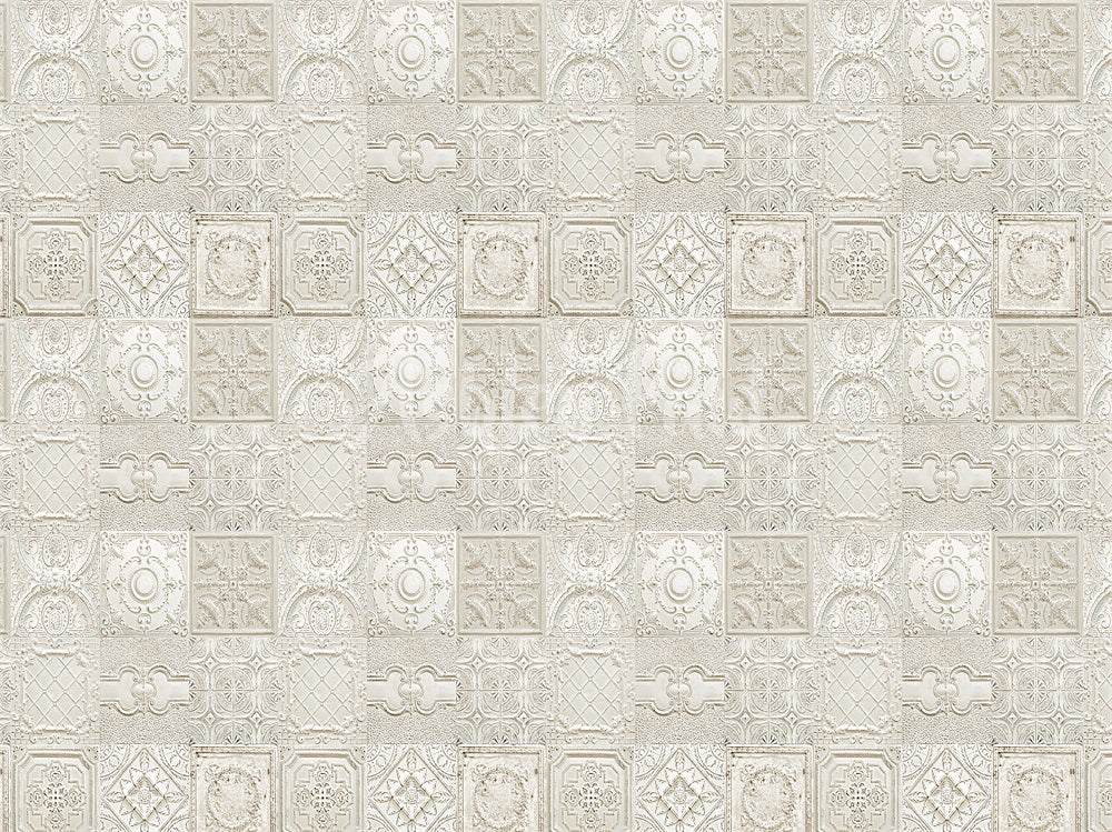 Kate Cream Tile Wall Backdrop Designed by Ashley Paul - Kate Backdrop AU