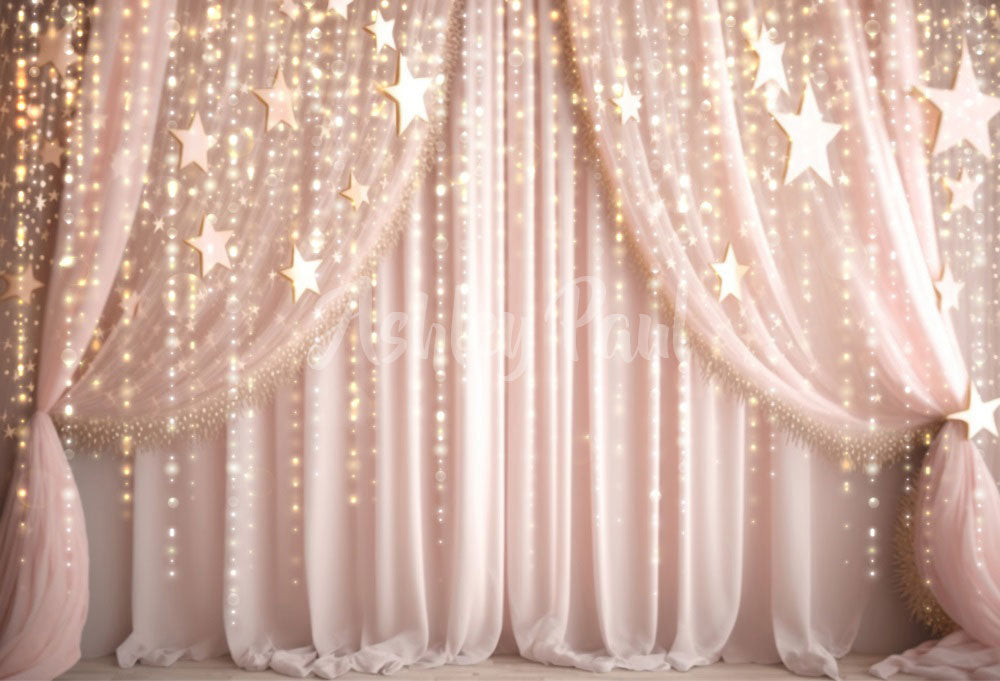 Kate Ballet Curtains Backdrop Designed by Ashley Paul - Kate Backdrop AU