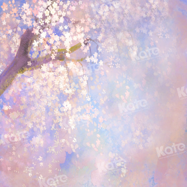 Kate Bokeh Flower Tree Backdrop Designed by GQ