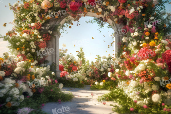 Kate Wedding Flower Arch Backdrop Designed by Chain Photography