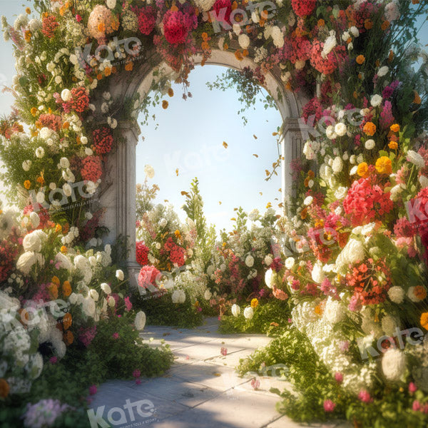 Kate Wedding Flower Arch Backdrop Designed by Chain Photography