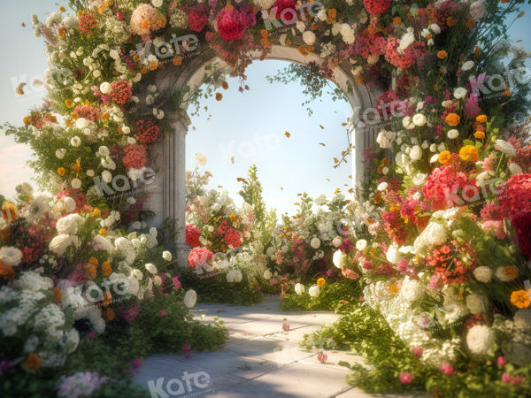 Kate Wedding Flower Arch Backdrop Designed by Chain Photography