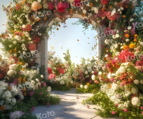 Kate Wedding Flower Arch Backdrop Designed by Chain Photography